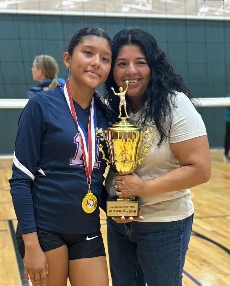 Indoor volleyball athletes training with 2Legit